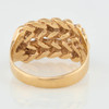 Second Hand 9ct Gold Keeper Ring – 1977 - Rear View