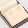 9ct Gold Diamond Stud Earrings – 0.12 / 0.32 carat - In Box
