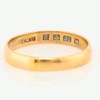 Antique 22ct Gold Wedding Ring – 1927-1928 - Rear View