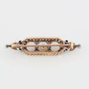Antique 18ct Gold Pearl & Diamond Brooch - Rear View