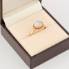 Vintage 9ct Gold Moonstone Dress Ring – 1950-1951 - In Box