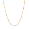 Second Hand 9ct Gold 18” Figaro Chain Necklace - Main View