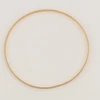 Second Hand 9ct Gold Bark Design Slave Bangle - Top View