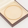 Second Hand 9ct Gold Bark Design Slave Bangle - In Box