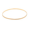 Second Hand 9ct Gold Bark Design Slave Bangle - Main View