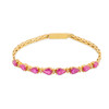 Second Hand 18ct Gold Ruby and Diamond Bracelet - Main View