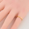 Second Hand 18ct Gold Wedding Band – Size I - Worn View