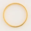 Second Hand 18ct Gold Wedding Band – Size I - Top View