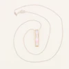 9ct White Gold Mother of Pearl Pendant with Chain - All Item