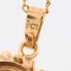 Second Hand 9ct Gold Lapis Lazuli Pendant and Chain - Gold Stamp 
