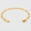 Second Hand 9ct Gold Fancy Figaro Bracelet - Open View