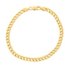 Second Hand 18ct Gold Curb 8” Bracelet - Main View