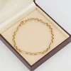 Second Hand 9ct Gold 8” Fetter Link Bracelet - In Box