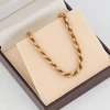 Second Hand 9ct Gold 22” Rope Chian Necklace - In Box