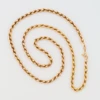 Second Hand 9ct Gold 22” Rope Chian Necklace - All Item