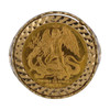 Second Hand 9ct Gold George & Dragon Signet Ring