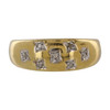 Second Hand 9ct Gold Diamond Gypsy Ring