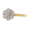 Pre Owned 18ct Gold Daisy Cluster Ring