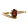 Pre Owned 9ct Gold Garnet Ring