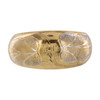 Second Hand 18ct Gold Wide Engraved Wedding Band