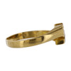 Second Hand 14ct Gold Letter S Ring