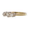 Pre Owned 9ct Gold Diamond 3 Stone Ring