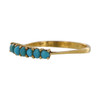Second Hand 18ct Gold Turquoise Ring