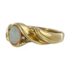 Second Hand 9ct Gold Opal & Diamond Ring