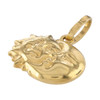 Side Image of Second Hand 18ct Gold Sun & Moon Pendant Charm