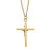 Rear Image of Pre Owned 18ct Gold Crucifix and Chain