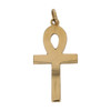 Second Hand Plain Gold Ankh Pendant