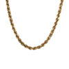 Second Hand 9ct Gold 30” Long Solid Rope Chain