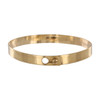 Image of Second Hand 9ct Gold Plain Bangle