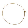 Side Image of Second Hand 9ct Gold Plain Bangle