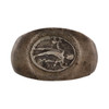 Ancient Roman Silver Mercury God Ring