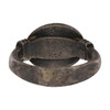 Rear View of Roman Silver FELIX Legionary Ring