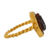Side Image of Roman Agate Cameo Gold Ring