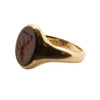 Vintage 18ct Gold, Carnelian Signet Ring
