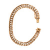 Second Hand Flat Curb Bracelet in 9ct Gold