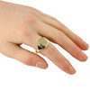 Second Hand 9ct Gold Square Signet Ring