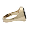 Second Hand 9ct Gold Oval Onyx Signet Ring