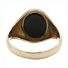 Second Hand 9ct Gold Oval Onyx Signet Ring