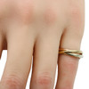 Second Hand 9ct Gold 2mm Russian Wedding Ring