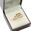 Second Hand 9ct Gold Ropework Knot Ring