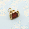 Antique Victorian 9ct Gold Carnelian Fob