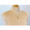 Second Hand 9ct Gold Cultured Pearl Openwork Pendant