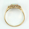 Antique Edwardian 18ct Gold Opal & Diamond Dress Ring