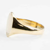 Second Hand 9ct Gold Oval Faced Signet Ring