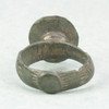 Medieval Byzantine Bronze Cross Ring