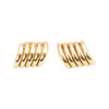 Second Hand 9ct Gold Five Tube Stud Earrings